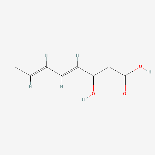 trans,trans-3-Hydroxyocta-4,6-dienoic acid