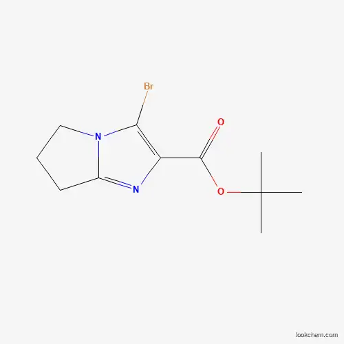 tert-butyl 3-bromo-6,7-dihydro-5H-pyrrolo[1,2-a]imidazole-2-carboxylate