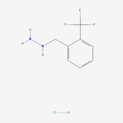 (2-Trifluoromethyl-benzyl)-hydrazine hydrochloride