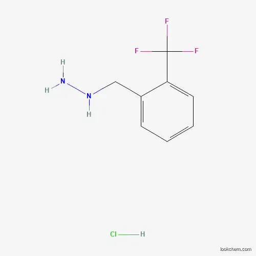 (2-Trifluoromethyl-benzyl)-hydrazine hydrochloride