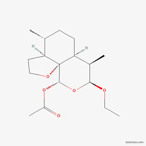 酢酸[(3aS,6aα,10aR)-4α,7β-ジメチル-8β-エトキシオクタヒドロ-2H-フロ[3,2-i][2]ベンゾピラン]-10α-イル