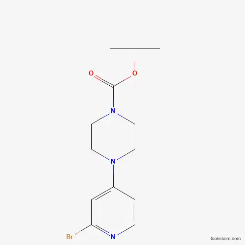 2-Bromo-4-(N-boc-piperazin-1-yl)pyridine