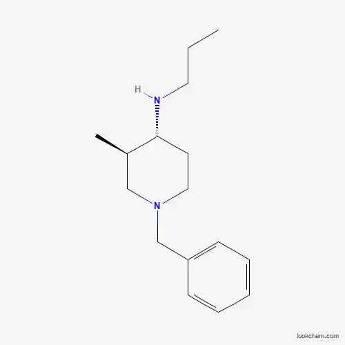 Molecular Structure of 1273809-17-8 ((3R,4R)-1-benzyl-3-methyl-N-propylpiperidin-4-amine)