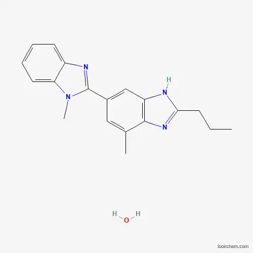 Cas no.1282554-35-1 98% 1,7′-Dimethyl-2′-propyl-2,5′-bi-1H-benzimidazole monohydrate