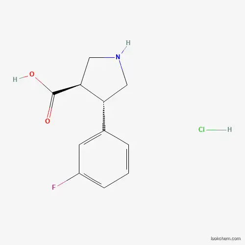 (TRANS)-4-(3-FLUORO-PHENYL)-PYRROLIDINE-3-CARBOXYLIC ACID-HCL