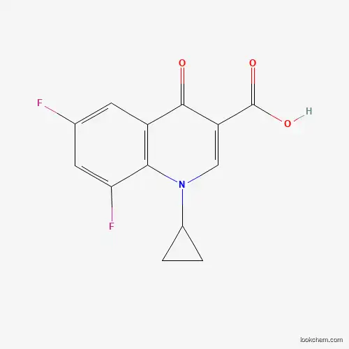 3-Quinolinecarboxylic acid, 1-cyclopropyl-6,8-difluoro-1,4-dihydro-4-oxo-