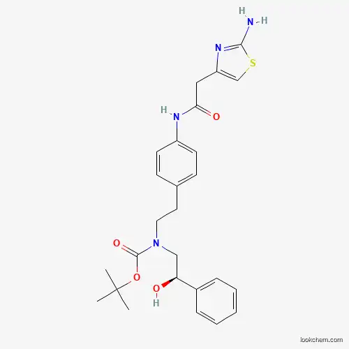 Molecular Structure of 1329485-55-3 (N-tert-Butoxycarbonyl Mirabegron)