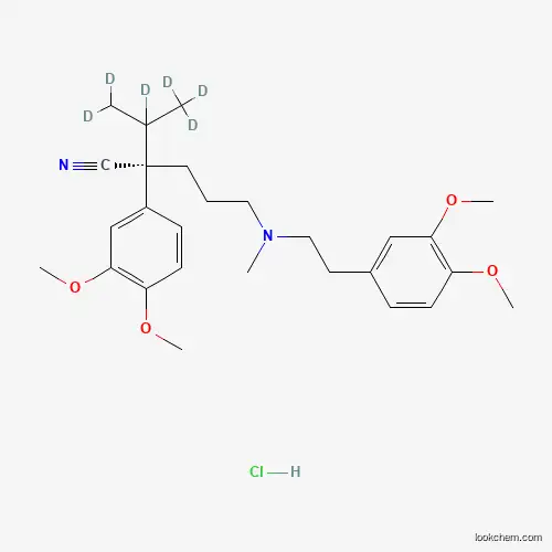 (S)-(-)-Verapamil-[d6] Hydrochloride