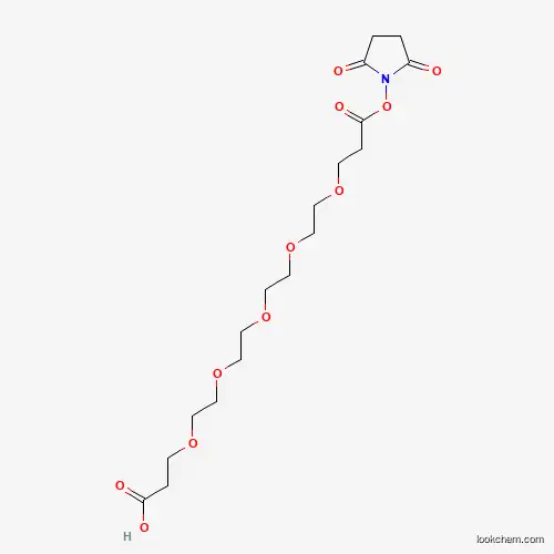 Molecular Structure of 1343476-41-4 (Acid-PEG5-NHS ester)