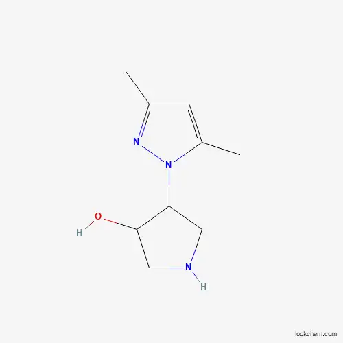 4-(3,5-dimethyl-1H-pyrazol-1-yl)pyrrolidin-3-ol