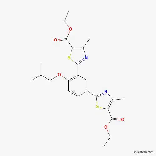 diethyl 2,2'-(4-isobutoxy-1,3-phenylene)bis(4-methylthiazole-5- carboxylate)