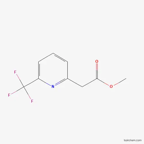 Molecular Structure of 1346534-09-5 (Methyl 2-[6-(trifluoromethyl)pyridin-2-yl]acetate)