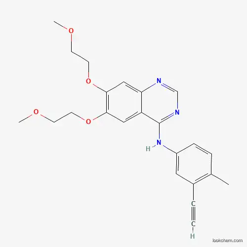 N-(3-ethynyl-4-methylphenyl)-6,7-bis(2-methoxyethoxy)quinazolin-4-amine hydrochloride