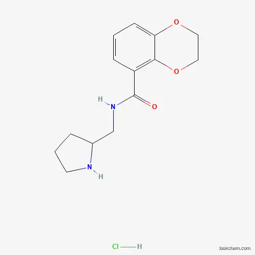 N-(Pyrrolidin-2-ylmethyl)-2,3-dihydrobenzo[b][1,4]dioxine-5-carboxamide hydrochloride