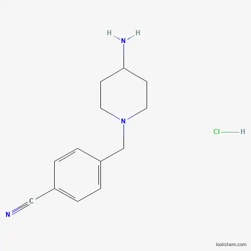 4-((4-Aminopiperidin-1-yl)methyl)benzonitrilehydrochloride