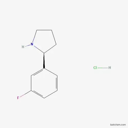 (S)-2-(3-FLUOROPHENYL)PYRROLIDINE HYDROCHLORIDE