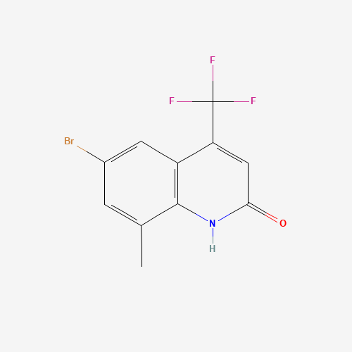 2(1H)-Quinolinone, 6-broMo-8-Methyl-4-(trifluoroMethyl)-