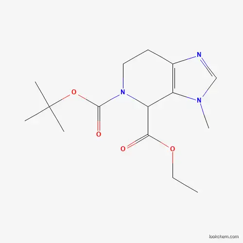 5-tert-Butyl 4-ethyl 3-methyl-6,7-dihydro-3H-imidazo[4,5-c]pyridine-4,5(4H)-dicarboxylate