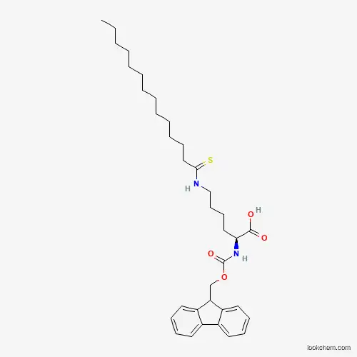 N2-[(9H-Fluoren-9-ylmethoxy)carbonyl]-N6-(1-thioxotetradecyl)-L-Lysine