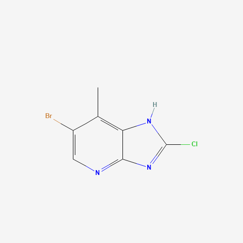 6-bromo-2-chloro-7-methyl-3H-imidazo[4,5-b]pyridine