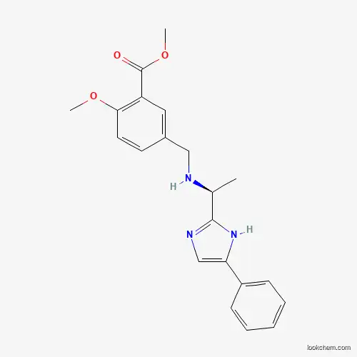 (S)-methyl 2-methoxy-5-((1-(4-phenyl-1H-imidazol-2-yl)ethylamino)methyl)benzoate