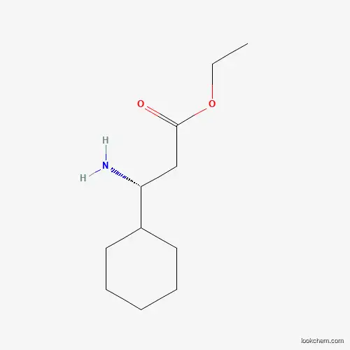 Molecular Structure of 146579-93-3 ((betaR)-beta-Aminocyclohexanepropanoic Acid Ethyl Ester)