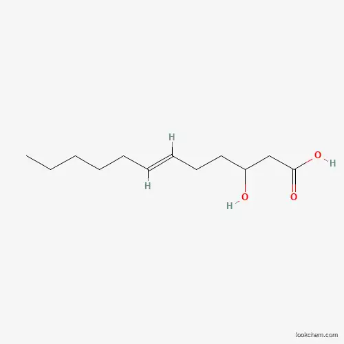 trans-3-Hydroxydodec-6-enoic acid