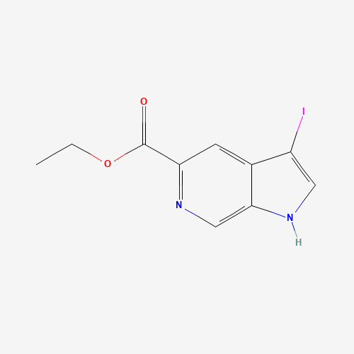 ETHYL 3-IODO-1H-PYRROLO[2,3-C]PYRIDINE-5-CARBOXYLATE