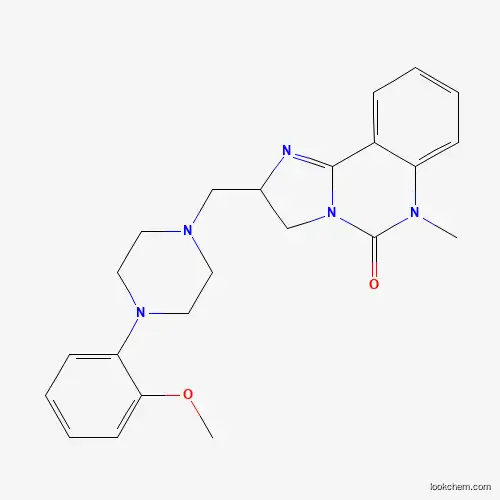 2-[[4-(2-METHOXYPHENYL)PIPERAZIN-1-YL] METHYL]-6-METHYL-2,3-DIHYDROIMIDAZO[1,2C]QUINAZOLIN-5(6H)-ONE