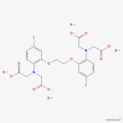 N,N'-[1,2-Ethanediylbis[oxy(4-fluoro-2,1-phenylene)]]bis[N-(carboxymethyl)glycine] tetrapotassium salt