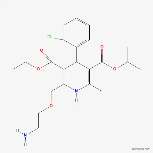 3-ethyl 5-isopropyl 2-((2-aminoethoxy)methyl)-4-(2-chlorophenyl) -6-methyl-1,4-dihydropyridine-3,5-dicarboxylate