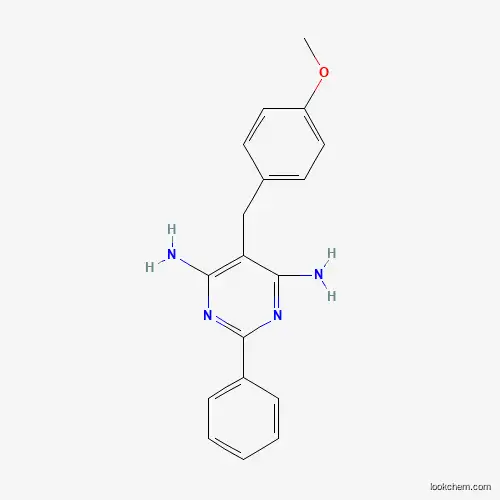 6-AMINO-5-(4-METHOXYBENZYL)-2-PHENYL-4-PYRIMIDINYLAMINE