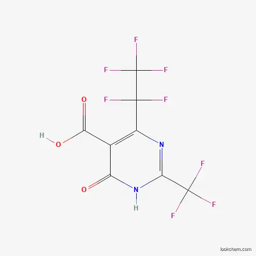 6-oxo-4-(1,1,2,2,2-pentafluoroethyl)-2-(trifluoromethyl)-1H-pyrimidine-5-carboxylic acid