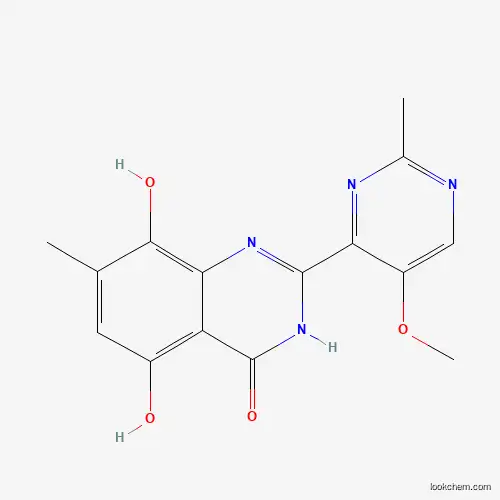 4-1H-QUINAZOLINONE,5,8-DIHYDROXY-2-(5-METHOXY-2-METHYL-PYRIMIDIN-4-YL)-7-METHYL-CAS