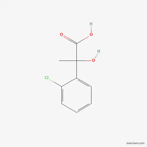 Molecular Structure of 171202-07-6 (2-(2-Chlorophenyl)-2-hydroxypropionic acid)
