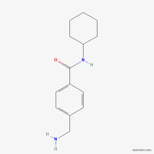 Molecular Structure of 172735-66-9 (4-(Aminomethyl)-N-cyclohexylbenzamide)