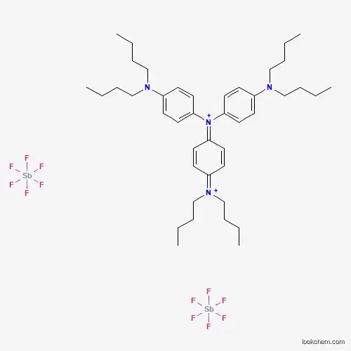 4-(Dibutylamino)-N-[4-(dibutylamino)phenyl]-N-[4-(dibutyliminio)-2,5-cyclohexadien-1-ylidene]benzenaminium hexafluoroantimonate(1-)