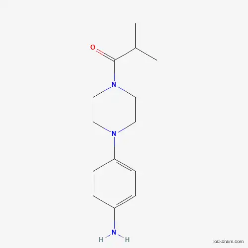 [4-(4-Isobutyrylpiperazin-1-yl)phenyl]amine