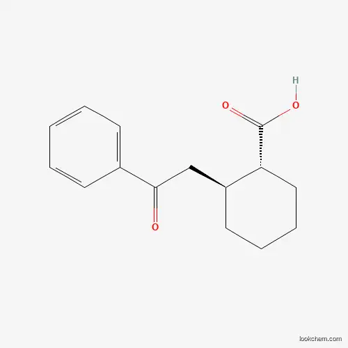 trans-2-(2-oxo-2-phenylethyl )cyclohexane -1-carboxylic acid