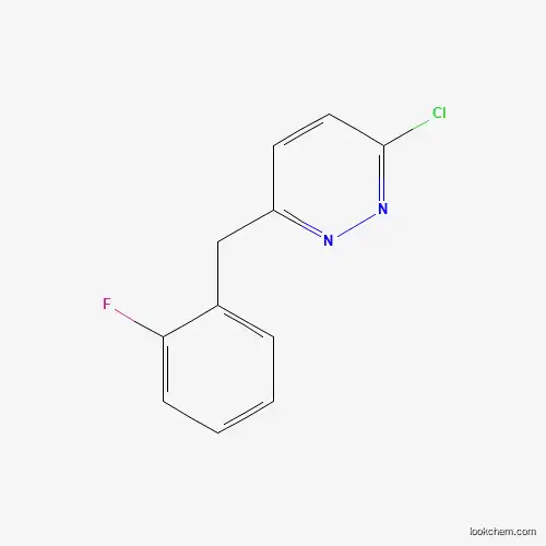 Pyridazine, 3-chloro-6-[(2-fluorophenyl)methyl]-
