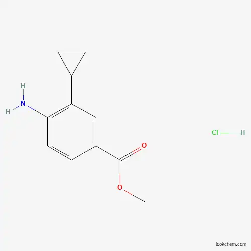 Methyl 4-amino-3-cyclopropylbenzoate hydrochloride