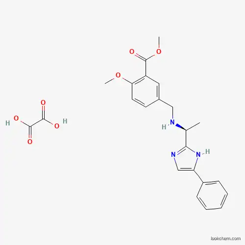 (S)-methyl 2-methoxy-5-(((1-(4-phenyl-1H-imidazol-2-yl)ethyl)amino)methyl)benzoate oxalate