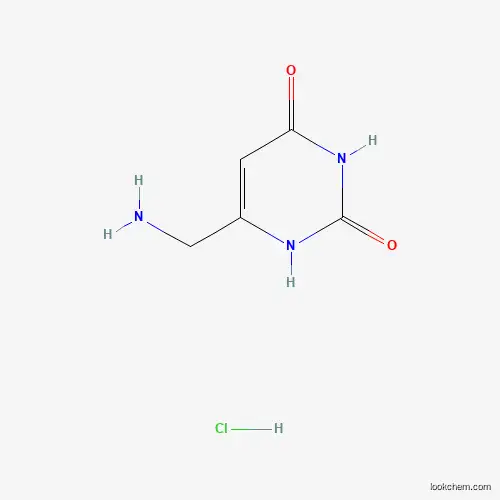 2,4(1H,3H)-Pyrimidinedione, 6-(aminomethyl)-, hydrochloride