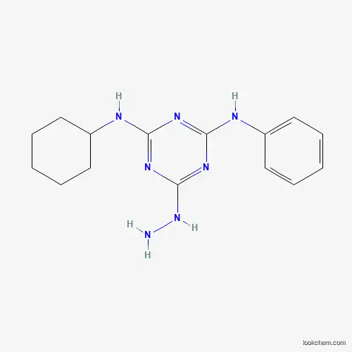 N2-cyclohexyl-6-hydrazinyl-N4-phenyl-1,3,5-triazine-2,4-diaMine