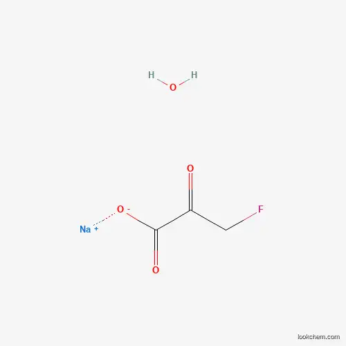 Molecular Structure of 238754-68-2 (3-Fluoropyruvic acid sodium salt monohydrate)