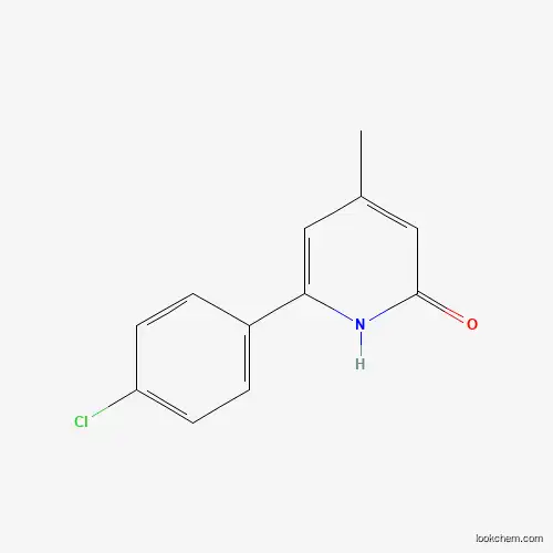 6-(4-CHLOROPHENYL)-4-METHYLPYRIDIN-2(1H)-ONE