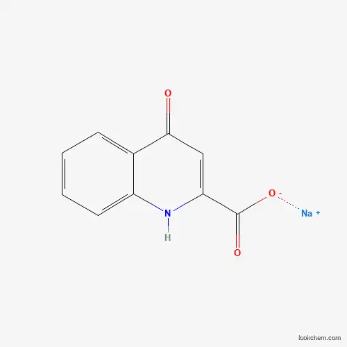 Molecular Structure of 2439-02-3 (Kynurenic acid sodium salt)