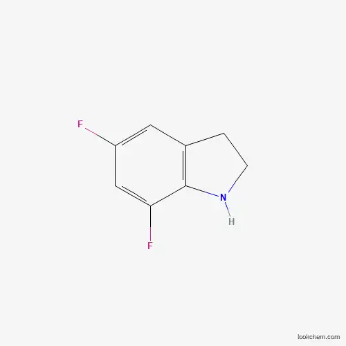 5,7-DIFLUORO-2,3-DIHYDRO-1H-INDOLE