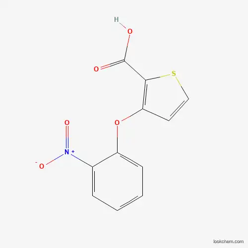 3-(2-Nitrophenoxy)thiophene-2-carboxylic acid