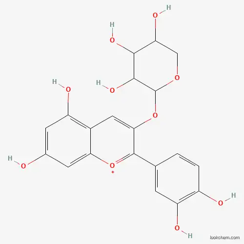 ≥98% high purity high quality custom manufacturing natural extract Cyanidin 3-monoarabinoside 27214-72-8